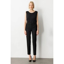 Ekol Düşük Bel Dar Paça Pantolon 5183