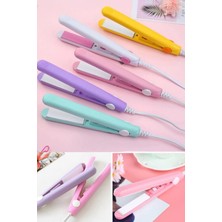 Özbience Mini Seyahat Saç Düzleştirici, Hızlı Isınır, Güvenli ve Dayanıklı