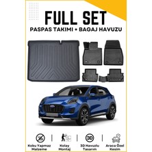 Ko Kaliteoto Ford Puma 2023 Model Üst Birebir Uyumlu Bagaj Havuzu+Paspas Seti Proxyy