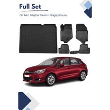 Ko Kaliteoto Citroen C4 2011 Model Tam Uyumlu Paspas+Bagaj Havuzu Setii Pro