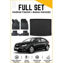 Ko Kaliteoto Chevrolet Cruze Hatchback 2011 Model Birebir Uyumlu Bagaj Havuzu+Paspas Seti Proxyy