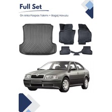 Ko Kaliteoto Skoda Octavia 2000 Model Tam Uyumlu Paspas+Bagaj Havuzu Setii Pro