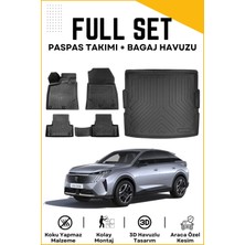 Ko Kaliteoto Peugeot 3008 Elektirikli 2024 Model Alt Birebir Uyumlu Bagaj Havuzu+Paspas Seti Proxyy