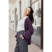 Nisan Triko Uzun Kollu Hırka