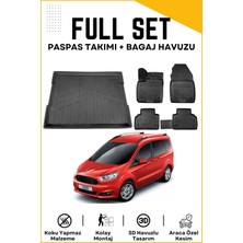 Ko Kaliteoto Ford Courier 2014 Model Birebir Uyumlu Bagaj Havuzu+Paspas Seti Proxy