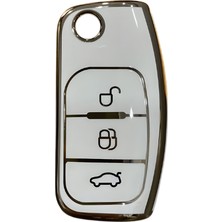 Autohan Keys Ford Focus – Fiesta – Kuga – Tourneo Courier – C-Max – B-Max – Mondeo Uyumlu Lüks Nano Anahtar Koruma Kılıfı