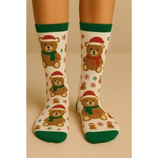 Bgk Unisex Yılbaşı Desenli Hediye Soket Çorap