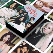 Kpop Dünyası Itzy '' Girls Will Be Girls '' Çift Yön Baskılı Lomo Card Seti (55 Pcs)