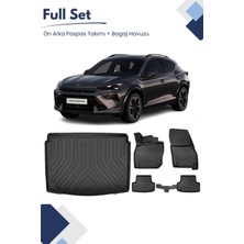 Ko Kaliteoto Cupra Formentor 2020 Model Tam Uyumlu Paspas+Alt Bagaj Havuzu Setii Pro