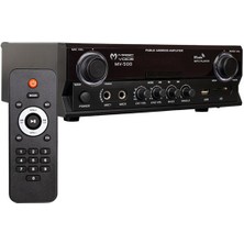 MV-500 100 Watt Usb-Sd-Bluetooth 2 Bölgeli Hat Trafolu Anfi