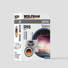 D5S Xenon Ampul Beyaz Işık Ultraviolet 12V 25W - Wolfram 28755