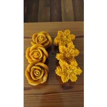 Nefha Candle Doğal Balmumu Yüzer Mum 6 Lı Set