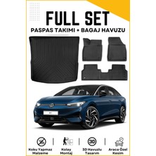 Ko Kaliteoto Volkswagen Id7 2025 Model Üst Birebir Uyumlu Bagaj Havuzu+Paspas Seti Proxy