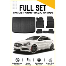 Ko Kaliteoto Mercedes A Serisi W176 2013 Model Birebir Uyumlu Bagaj Havuzu+Paspas Seti Proxy