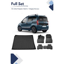 Ko Kaliteoto Fiat Fiorino 2013 Model Tam Uyumlu Paspas+Bagaj Havuzu Setii Pro