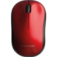 Marsilyan- Kırmızı Kablosuz 3D Optik Mouse