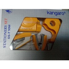  kangaro stationery set ss-t 10m t.zımba+perfaratör delgeç +tel sökücü+bant kesme makinesi seti