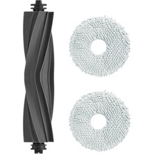 Ropalde Dreame L10S Pro Ultra Head (RLL82CE) Robot Süpürge Uyumlu 1 Adet Ana Fırça 2 Adet Mop Bezi Yedek Set