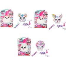 Sunman 45539 Sun-Cnl-Hobi Set Aırbrush Plush Haır Iffıc Mını 3r