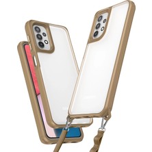 Techmrt Newface Samsung Galaxy A23 4g Kılıf Penta Silikon Kılıf - Çöl Titanyum