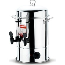 Endüstriyel Çay Otomatı, Göstergeli, Musluklu, 40 Bardak Kapasiteli