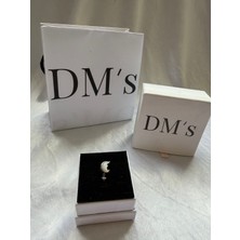 DMs Silver Kuzey Yıldızı ve Ay Gümüş Charm'ı