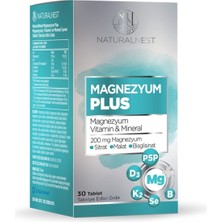 Naturalnest Magnezyum Plus 30 Tablet