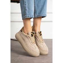 Bufu Guma Süet Kadın Sneaker Spor Ayakkabı