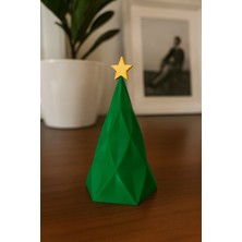 Serüven Dekoratif Geometrik Yılbaşı Ağacı (3d Tasarım)