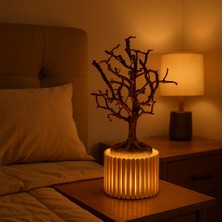 Doğal Ahşap Lambader