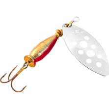 Savex Turna Levrek Alabalık Döner Olta Kaşık - Alp Long - Gümüş/beyaz - NO:1/12GR