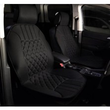Point Chevrolet Spark Siyah Oto Koltuk Minderi Ön Iki Koltuk