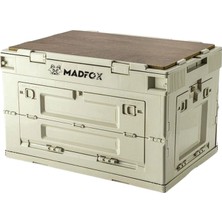 Katlanabilir Kamp Saklama Kutusu - 60  Lt - Madfox - Haki - 547304