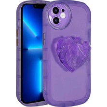 Zore iPhone 11 Uyumlu Kamera Korumalı Pop Soketli Renkli Msra Ofro Kapak-Mor