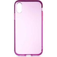 Zore iPhone Xs 5.8 Uyumlu Msra Bistro Kapak-Mor