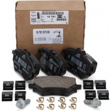 Peugeot 308 Arka Fren Balatası 2014-2021 Psa Orijinal 268MM Diske Takım