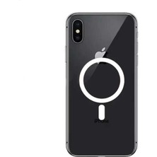 Zore iPhone Xs 5.8 Uyumlu Msra Tacsafe Wireless Kapak-Renksiz