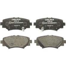 Mazda 3 Bm Arka Fren Balatası 2014-2018 Delphi Takım