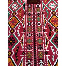 Mirce Kumaş Anadolu Şark Köşesi Döşemelik Kumaş Kilim Desen Kumaş