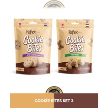 Reflex Cookie Bites Mini Sandwiches & Mini Bones Köpek Ödül Maması Seti 2x150 gr