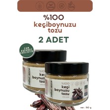 Harnup Unu Keçiboynuzu Tozu 2 Adet 150 G Cam Kavanoz - Doğal , Katkısız , Koruyucusuz , Premium