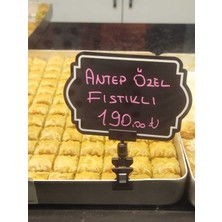 Damga Market Siyah Pvc Etiketleri Silinebilir,yeniden Yazılabilir,ayarlanabilir Mandallı Pvc LEVHA,8CMX12CM