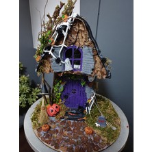 Halloween House Peri Evi (Led Aydınlatmalı Minyatür El Yapımı Ev)