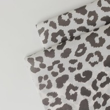 Packanya Beyaz Leopar Desenli Pelur Kağıt- 50X70 17 gr - 100 Adet