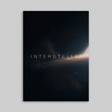 Orendart Interstellar Yıldızlararası Movie Film Çerçeveli - Çerçevesiz Poster Tablo Dekorasyon Tablo