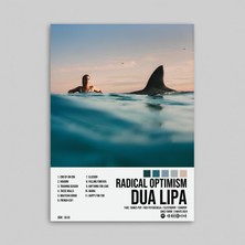 Orendart Dua Lipa - Radical Optimism Albüm Spotify Çerçeveli - Çerçevesiz Poster Tablo