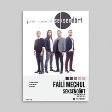Orendart Seksendört - Faili Meçhul Albüm Spotify Çerçeveli - Çerçevesiz Poster Tablo