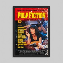 Orendart Pulp Fiction Movie Film Çerçeveli - Çerçevesiz Poster Tablo Dekorasyon Tablo
