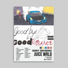 Orendart Juice Wrld - Goodbye Good Riddance Albüm Spotify Çerçeveli - Çerçevesiz Poster Tablo