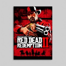 Orendart Red Dead Redemption 2 Video Game Rdr 2 Oyun Posteri Çerçeveli - Çerçevesiz Tasarım Tablo